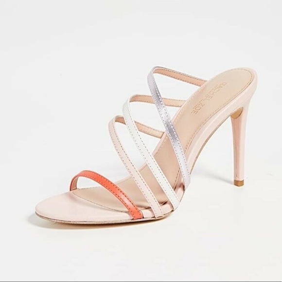 NWT RACHEL ZOE Hailey Asymmetrical Sandals - Picture 1 of 6